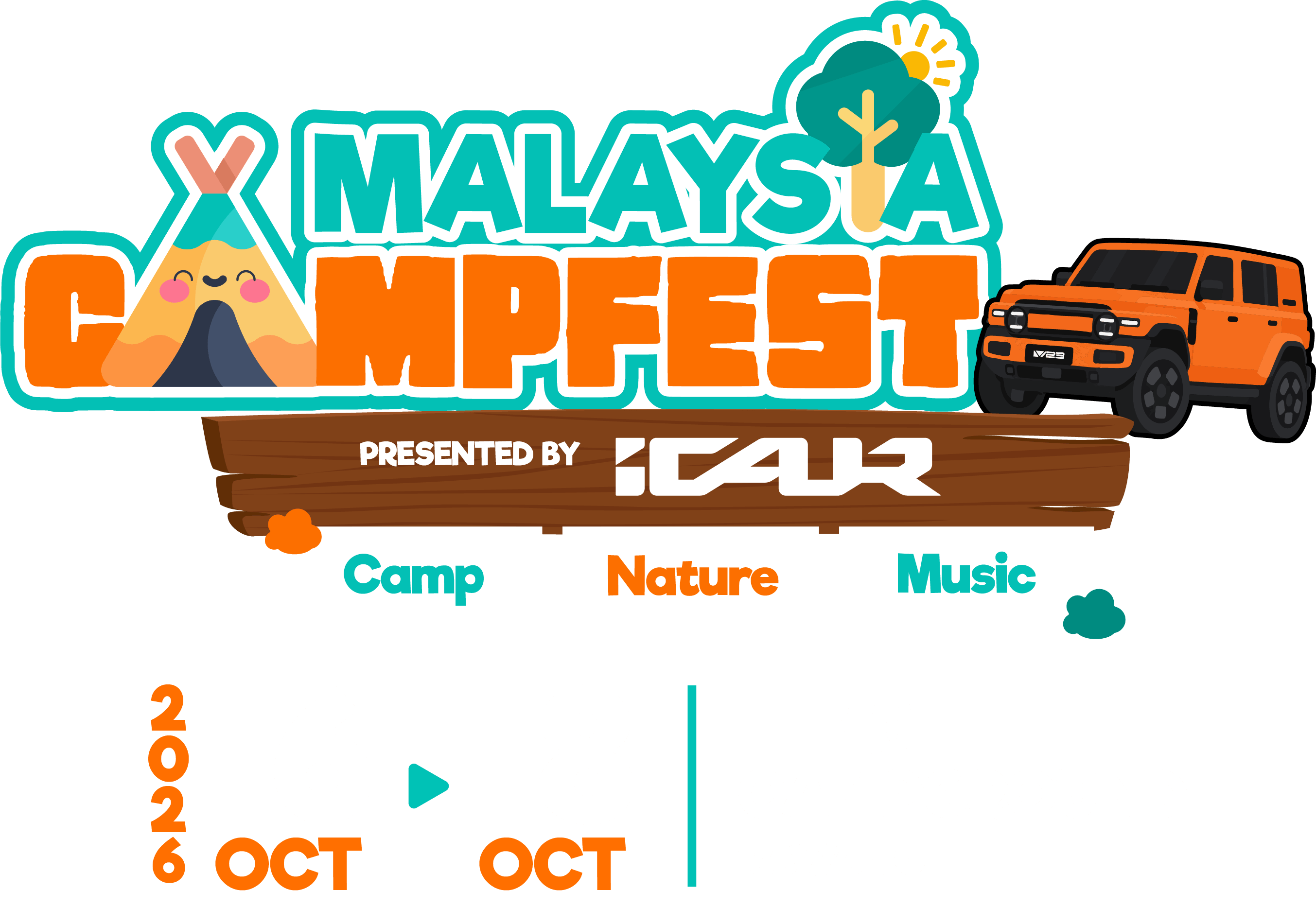 Malaysia CampFest 2026 - Book with Escabee.com
