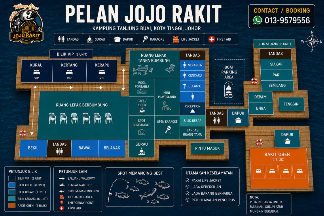 Chalet Jojo Rakit | Escabee.com