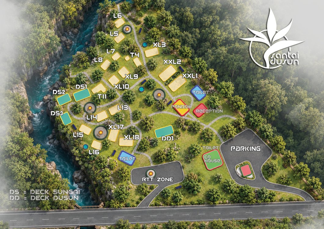 Santai Dusun Campsite | Escabee.com
