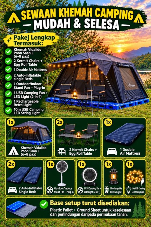 Pelangi Hill Resort Campsite | Escabee.com