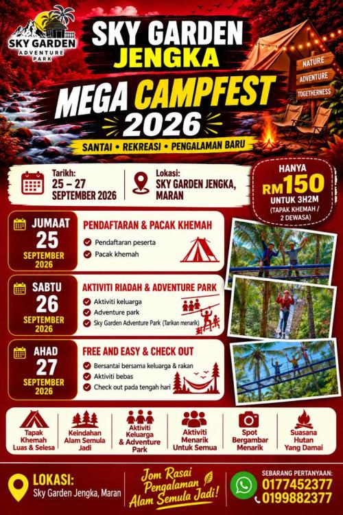 Maran Mega Campfest 2026 | Escabee.com