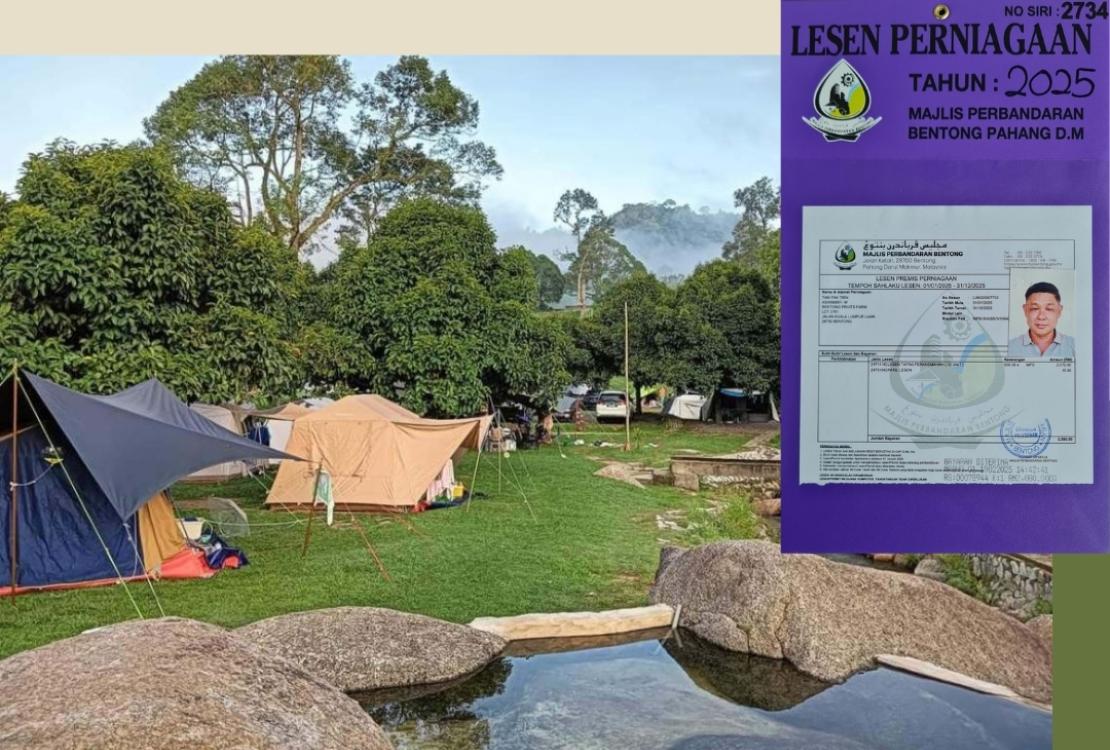 Bentong Fruits Farm Hot Spring Campsite | Escabee.com