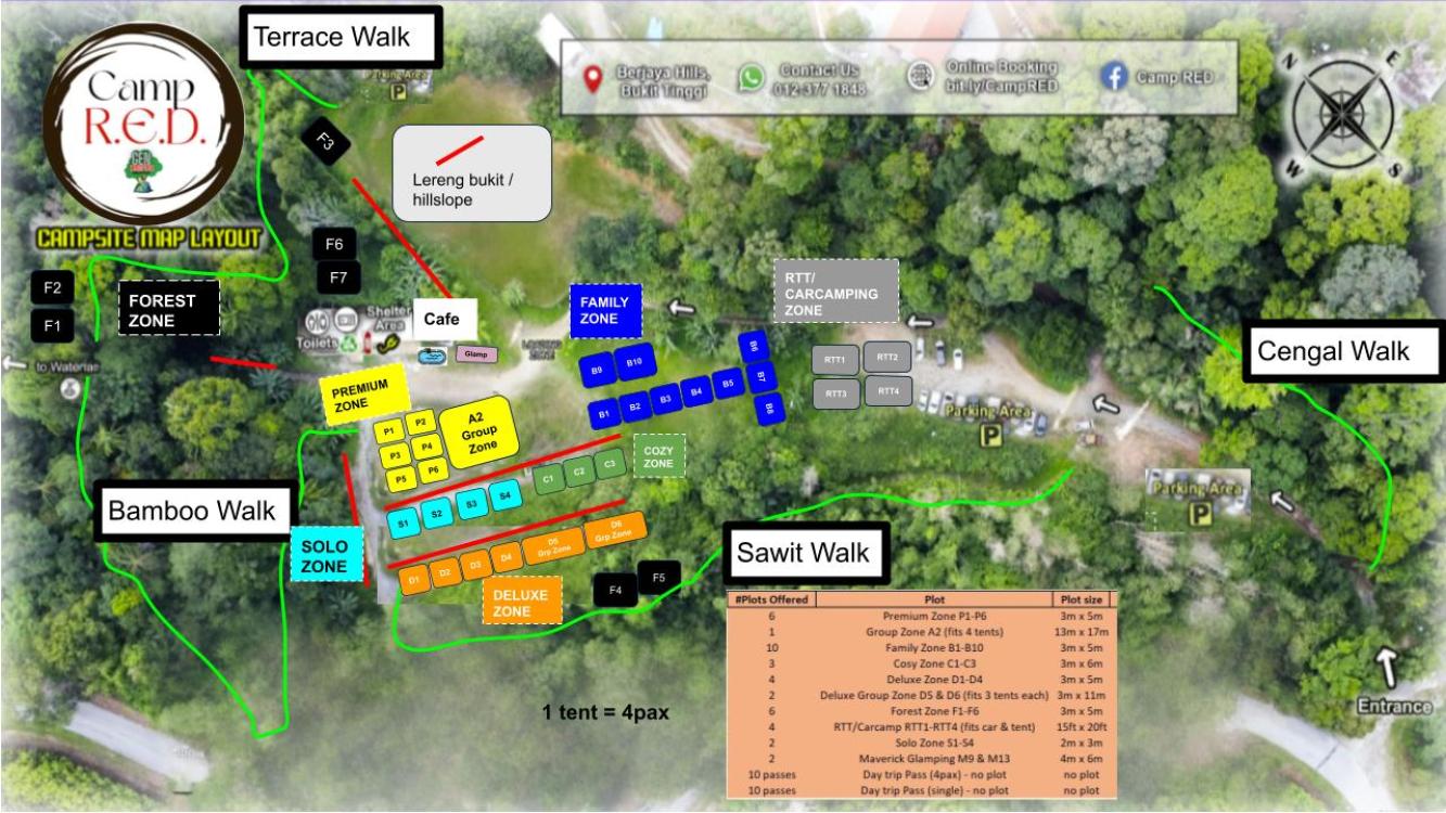 Camp RED @ Berjaya Hills Camp & Cafe | Escabee.com