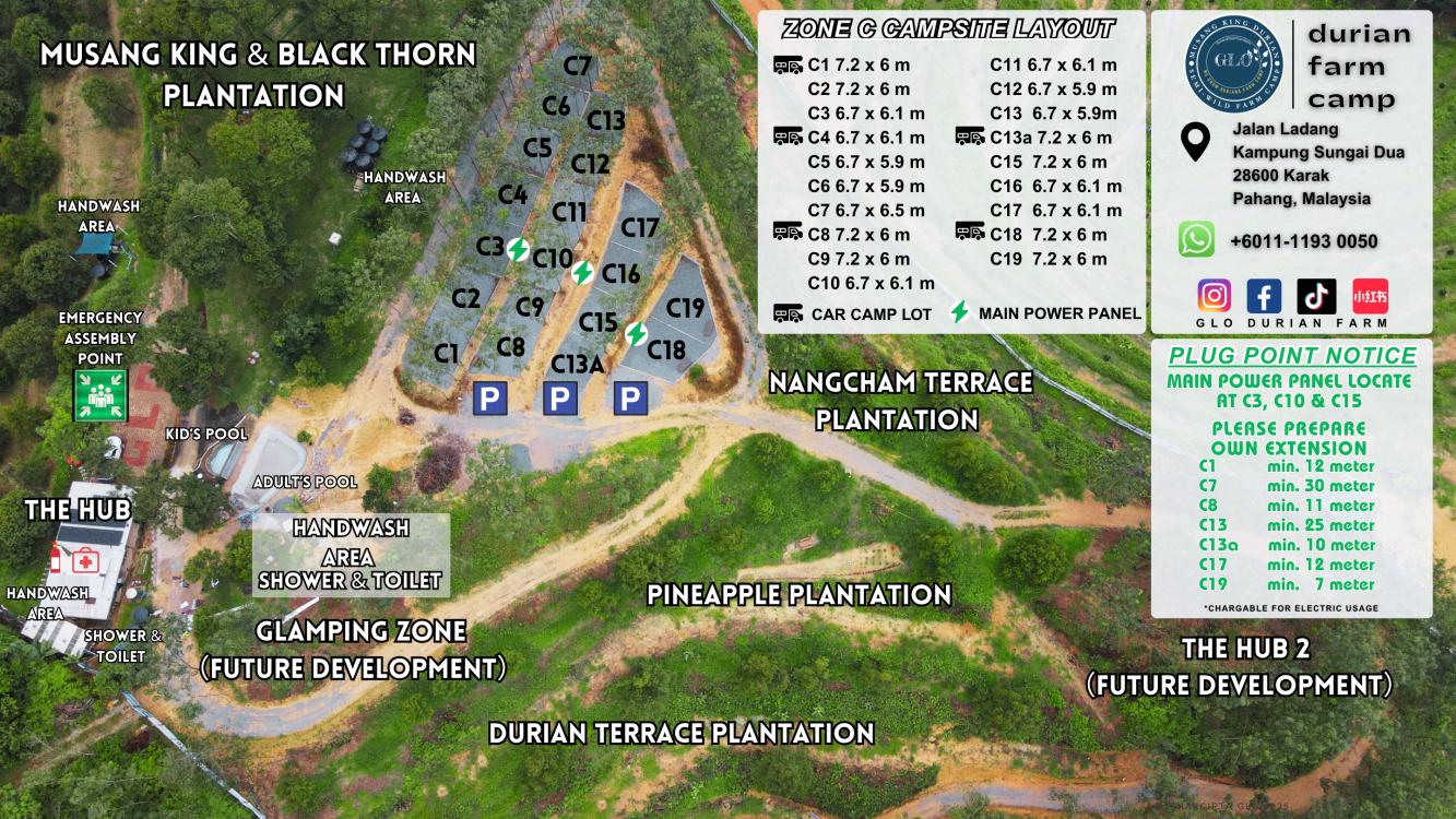 GLO Durian Farm & Camp | Escabee.com