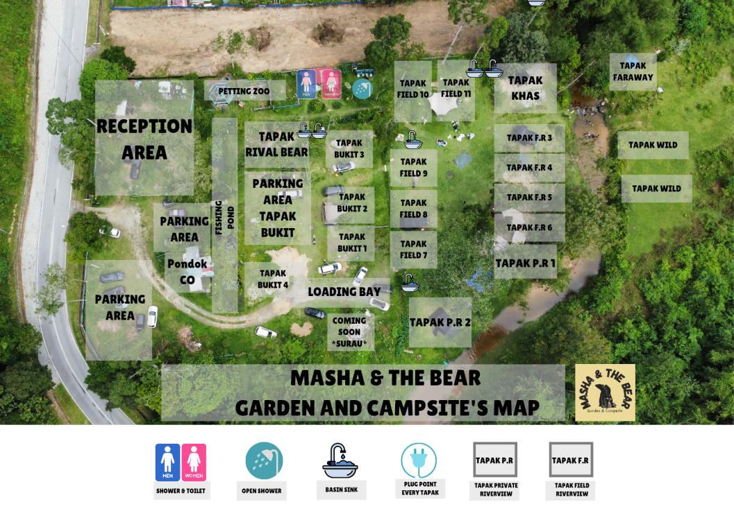 Masha And The Bear Garden & Campsite, Ulu Sepri | Escabee.com