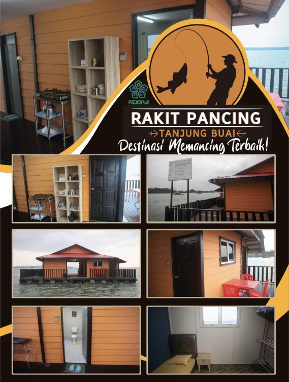 Rakit Pancing Tanjung Buai - Kejora | Escabee.com