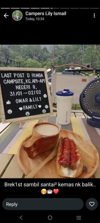 Last Post D'Rimba Campsite & Kafe | Escabee.com