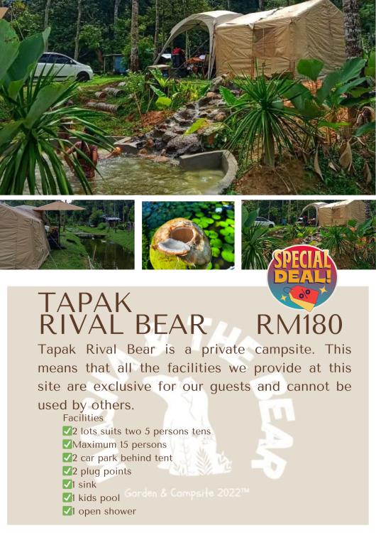 Masha And The Bear Garden & Campsite, Ulu Sepri | Escabee.com