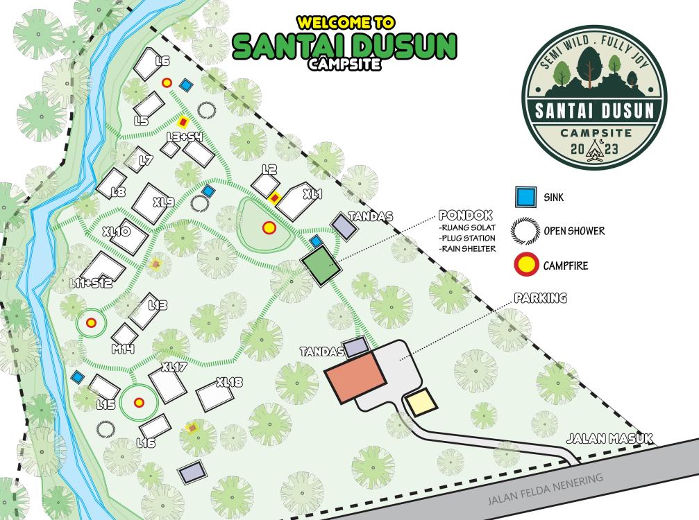 Santai Dusun Campsite | Escabee.com