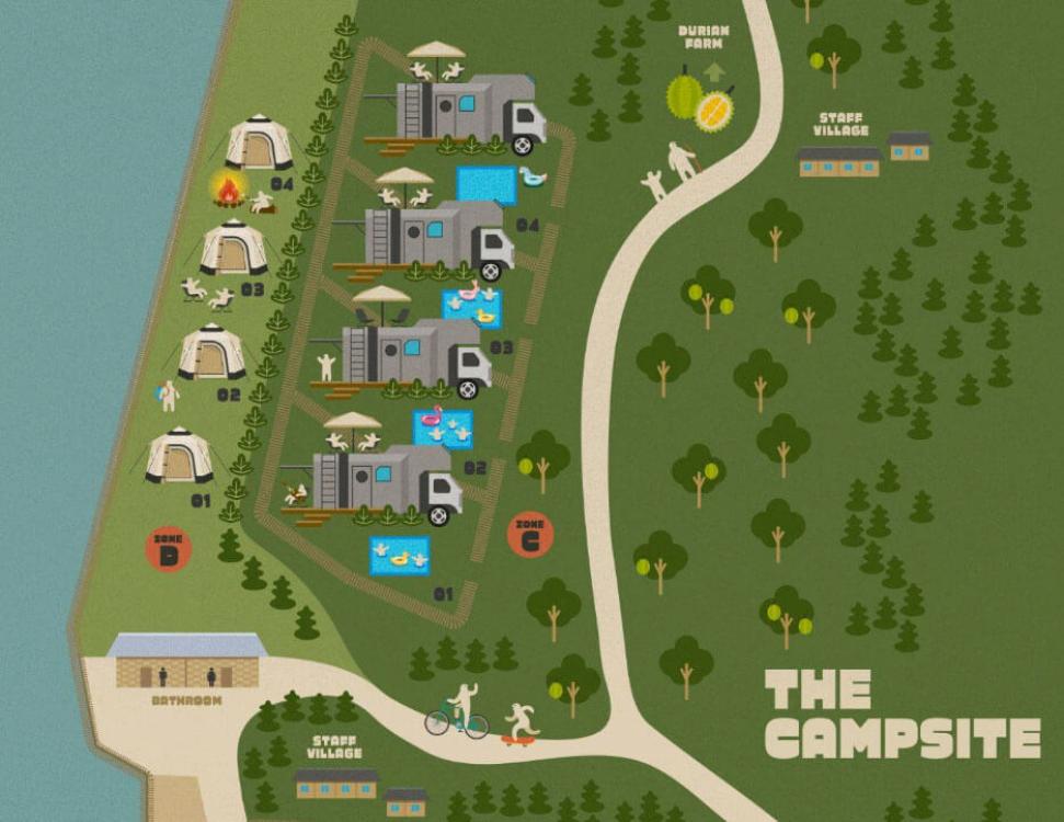 Zone C - Cybertruck at Suka Camping