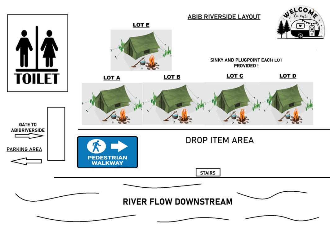 Camping Lot at Abib Riverside