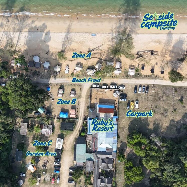 Garden Area Camping Lot - Zone C at Seaside Campsite Cherating