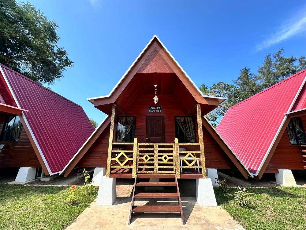 Seaside Chalet 2 (Located at Open Area/Tapak Bebas) at Bayu Impian Campsite