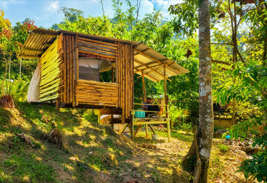 Pondok Buluh at SZ Chalet and Camping (Kebun Tokwan)