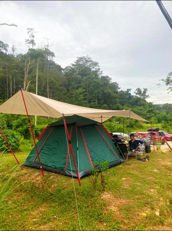 Tapak Kelompok at SZ Chalet and Camping (Kebun Tokwan)