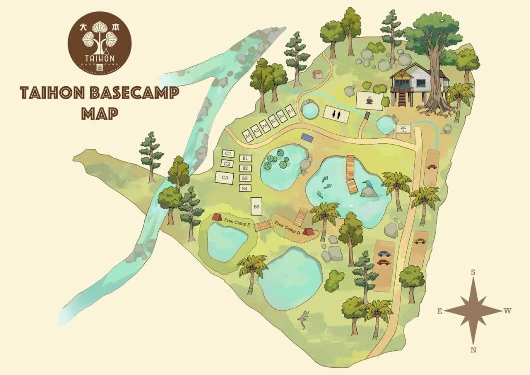 Camping Lot (C1 - C2) at Taihon Basecamp