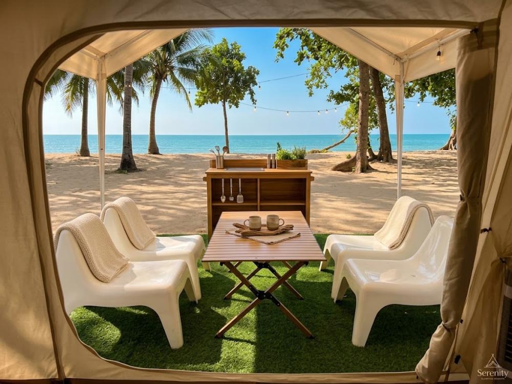 Glamping Tents With Aircond at Kanopi Tipi Glamping