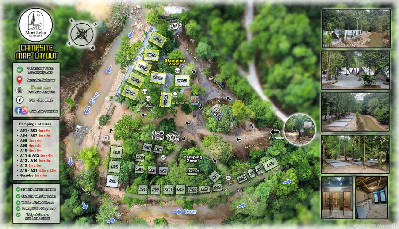 Glamping at Mori Leka Campsite