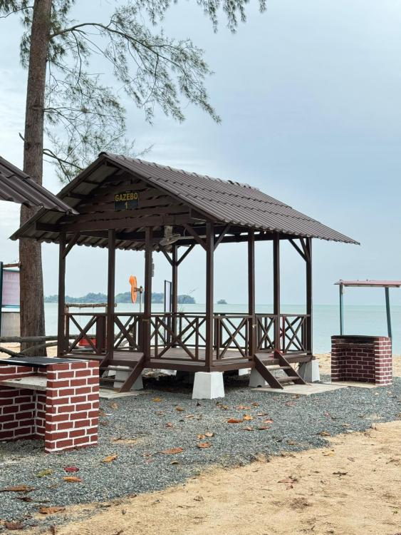 GAZEBO BIC (Tapak Bebas/Open Area) at Bayu Impian Campsite