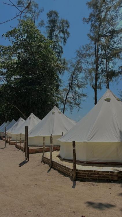 ZONE A (FAMILY GLAMPING - FAN) at Aliyya Beachfront Campsite