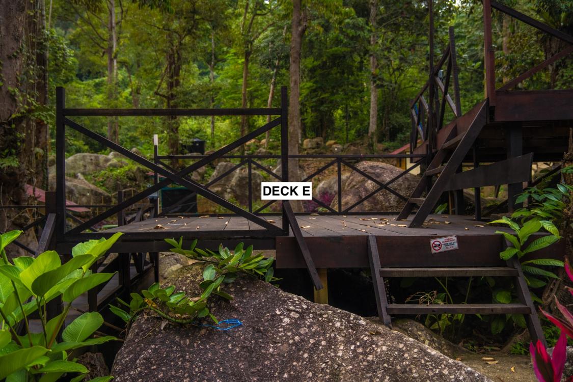 DECK E (SMALL) at Amba Waterfall Campsite & Dangau