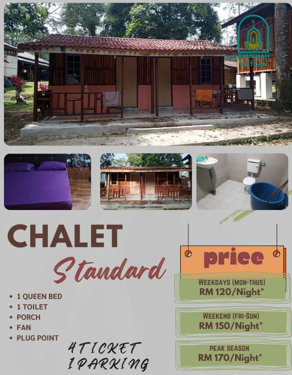 Chalet - Standard Chalet (Room 31 - 32) at Raudhah Mutqan Sungai Congkak