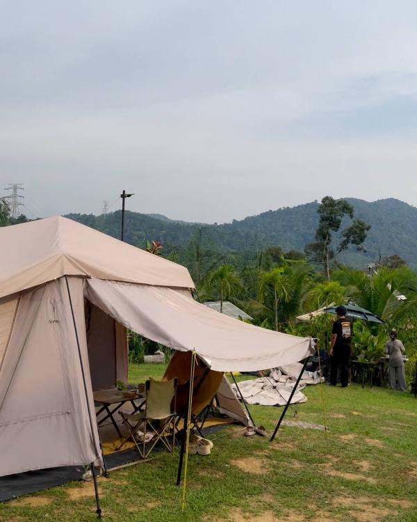 Teres 1 (Tapak Kecil) at Tana Lenggeng Valley