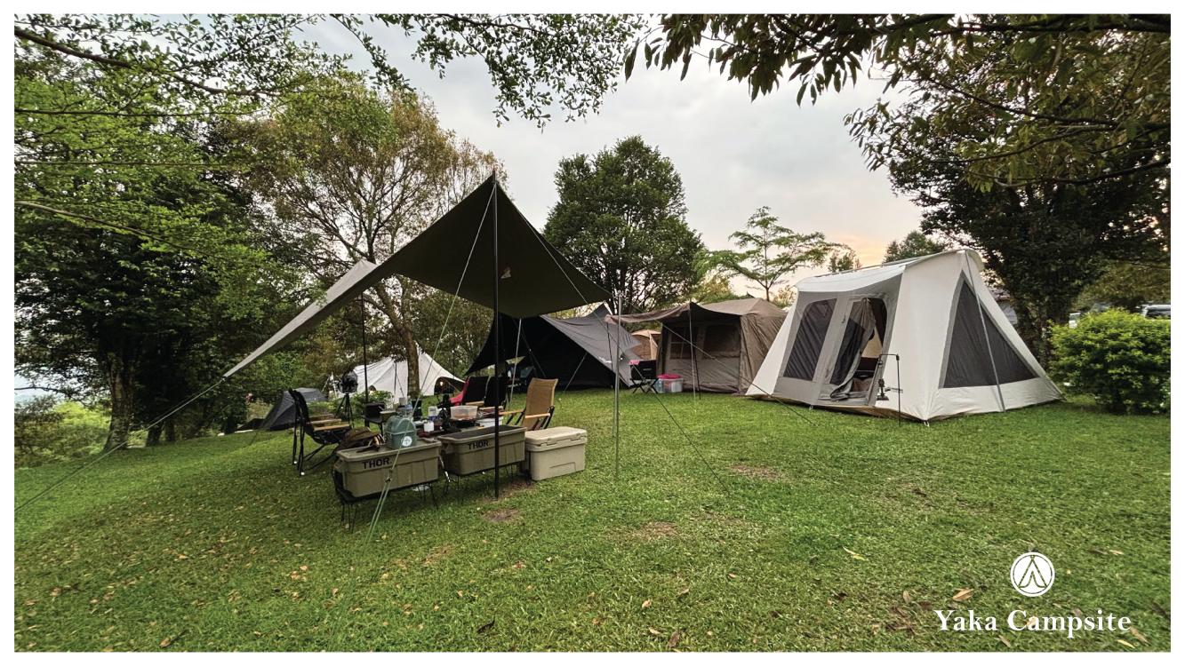 Hilltop Zone (YH01 - YH03) at YAKA Campsite