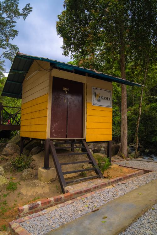 DANGAU (MINI CHALET) at Amba Waterfall Campsite & Dangau