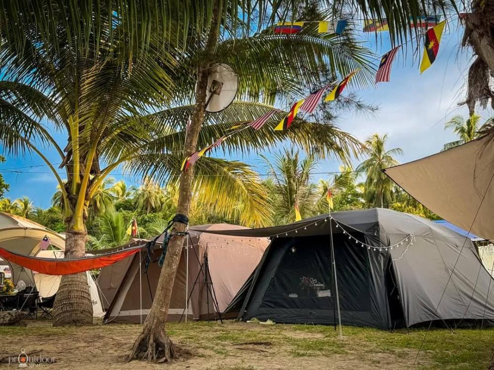 Camping Lot - Large Tent (5-8 Pax) at Darmery Beach Campsite