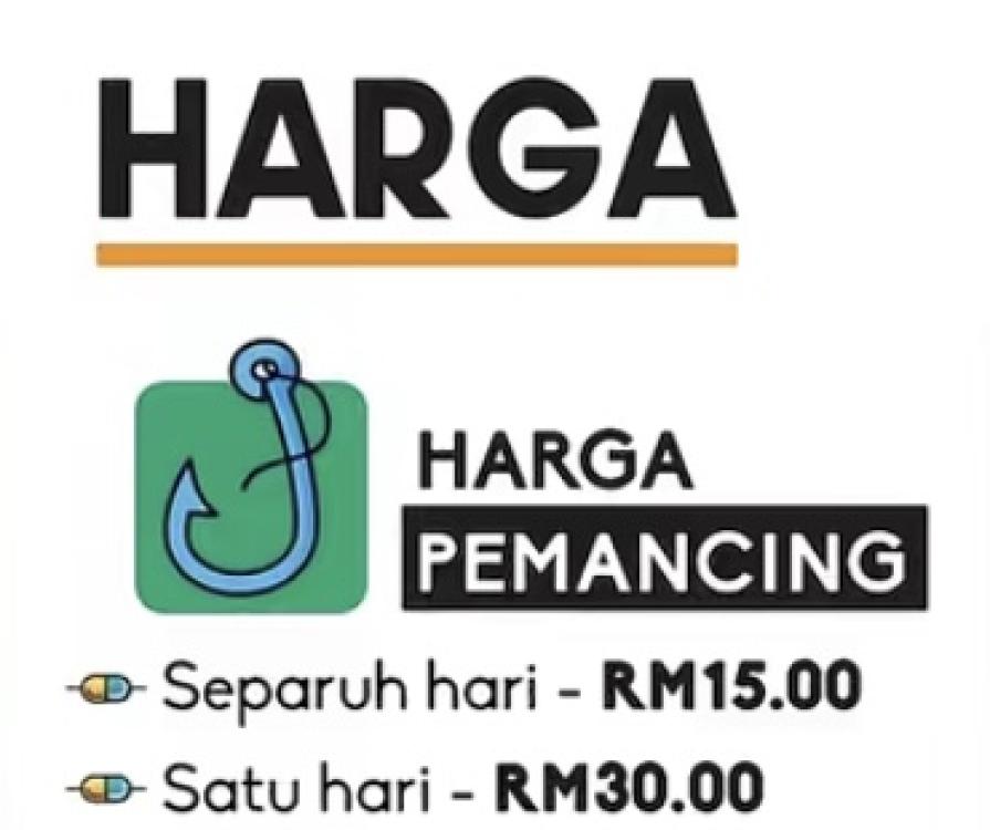 Tiket Memancing Bermalam - Dewasa & Warga Emas at Rakit Pancing Tanjung Buai - Kejora
