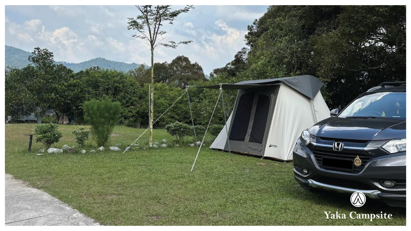 Car Campzone at YAKA Campsite