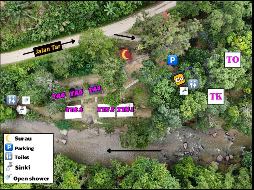 Tapak Atas (Camping Lot Only) at Tomorrow Village Campsite