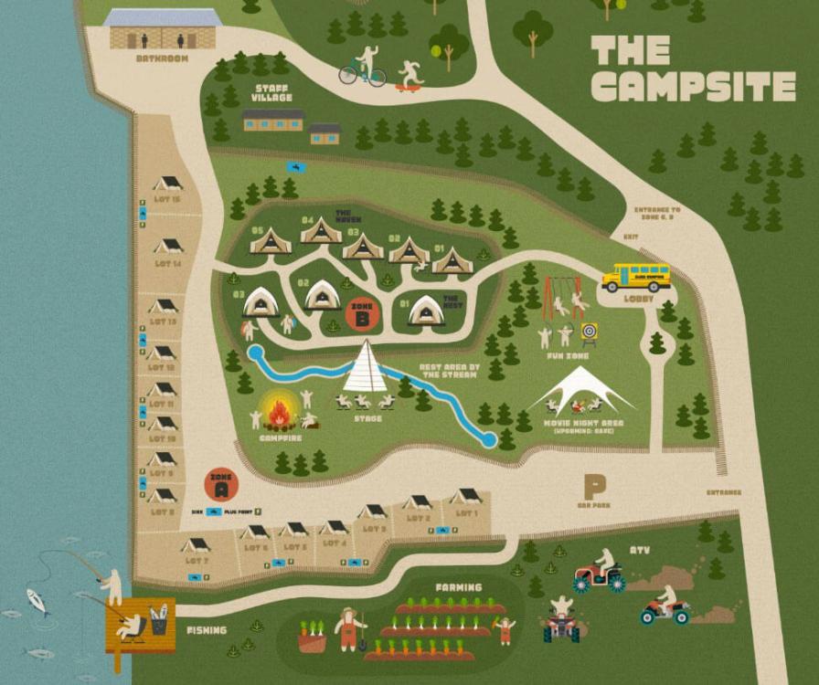 Zone B Glamping - The Haven at Suka Camping