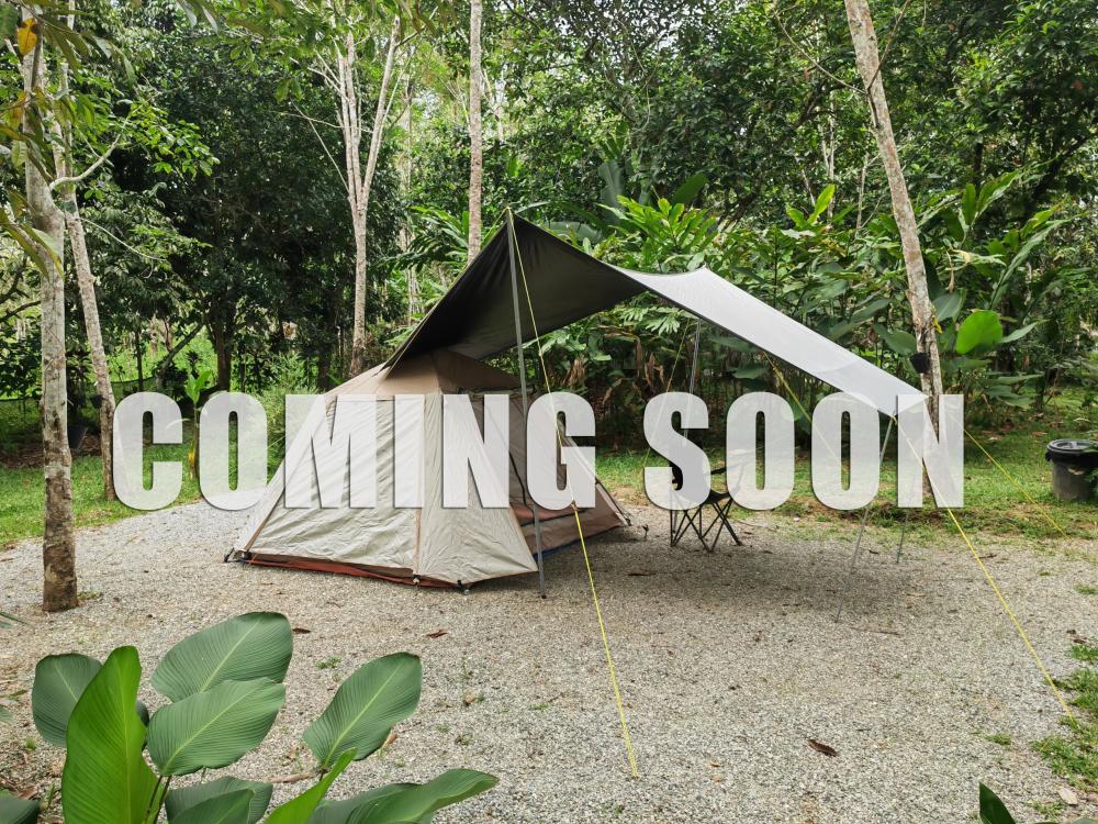 XXL Camping Lot COMING SOON at Santai Dusun Campsite