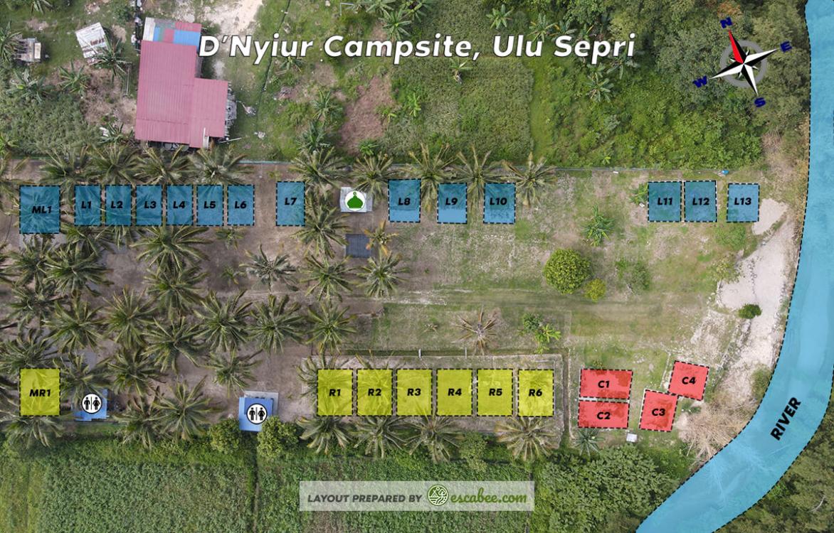 Zone L at D'Nyiur Campsite