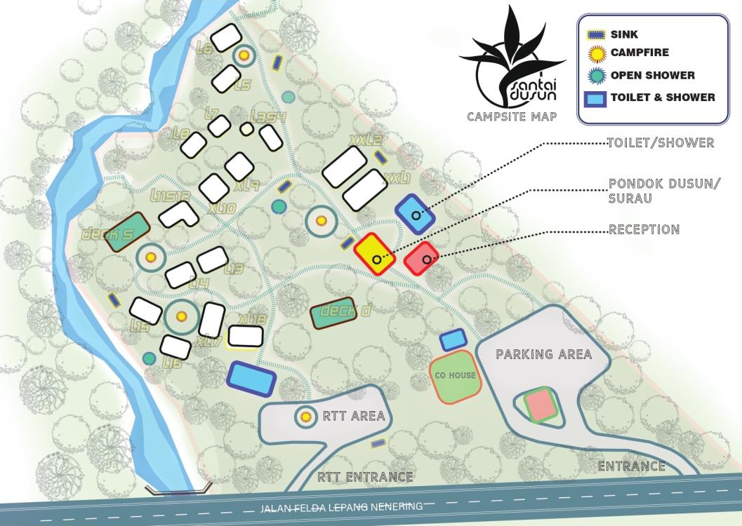 RTT/CAMPERCAR ZONE ONLY at Santai Dusun Campsite
