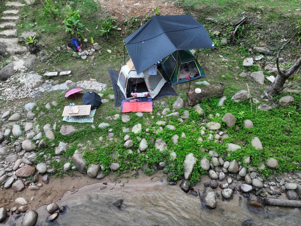 Camping Lot - Riverfront 12’ x 12’ at Tanah Chik