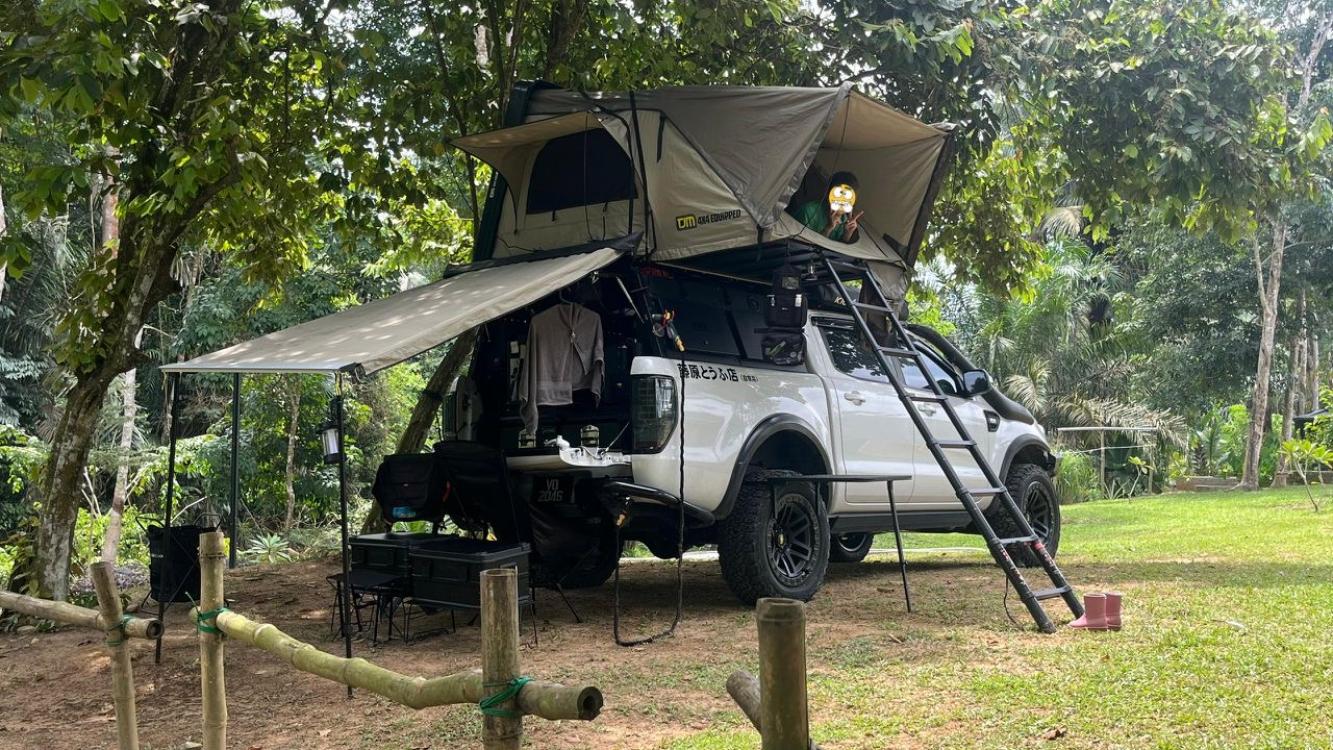 Car Camping at Laman Eden Campsite Kepis