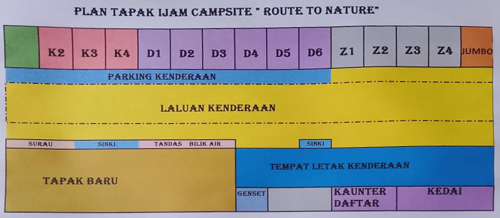 IJC Tapak Delima at Ijam Campsite "Route To Nature"