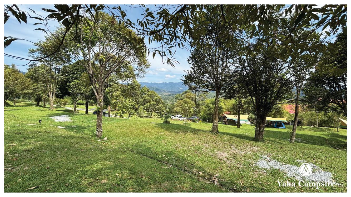 Terrace Zone (Left) at YAKA Campsite