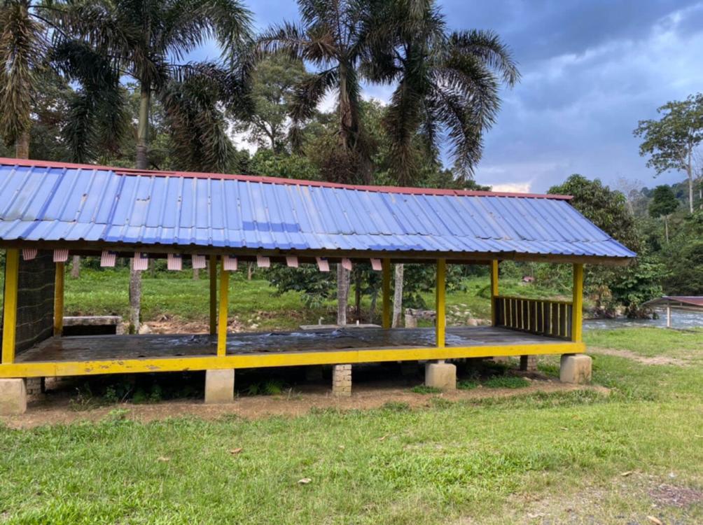 Gazebo Panjang  (TIADA SLOT BERMALAM) at Bamboo Camp