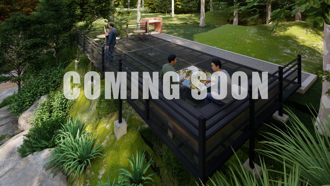 Private Deck - COMING SOON at Santai Dusun Campsite