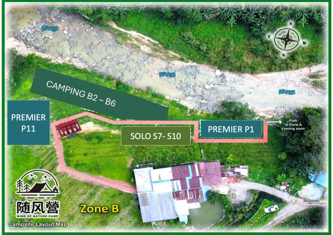 Zone B (Premiew Lot) at Wind Of Nature Camp