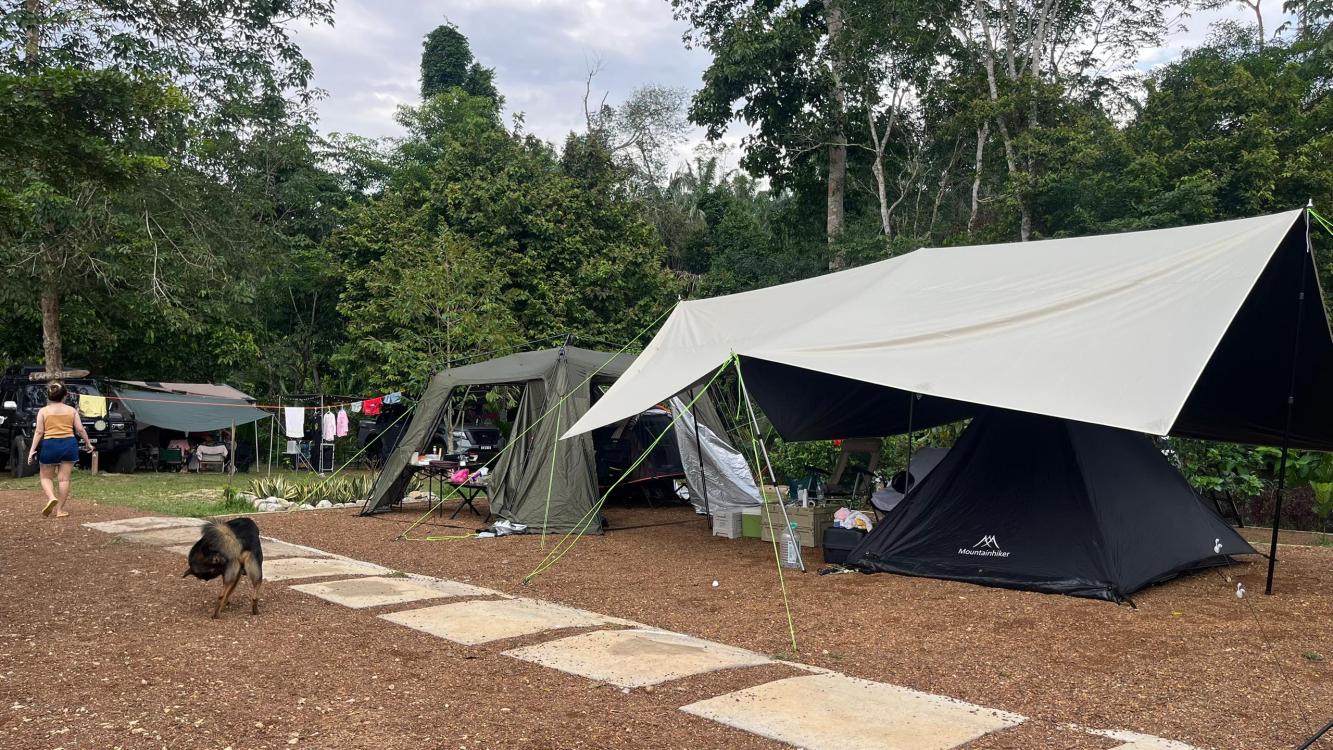 Camping - Campsite B: size B2,B3 (15ft x 46ft) B1 (17ft x 26ft) at Laman Eden Campsite Kepis