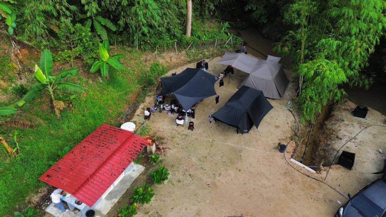 Camping - Tapak Rimbun at Dusun Dz