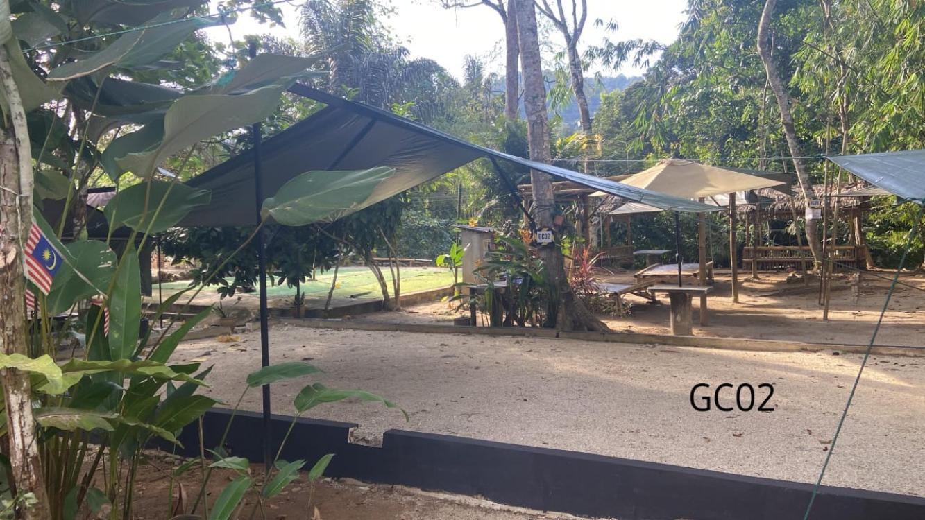 LARGE GARDEN VIEW Camping Lot  - Overnight Stay at Last Exit @ Pangsun