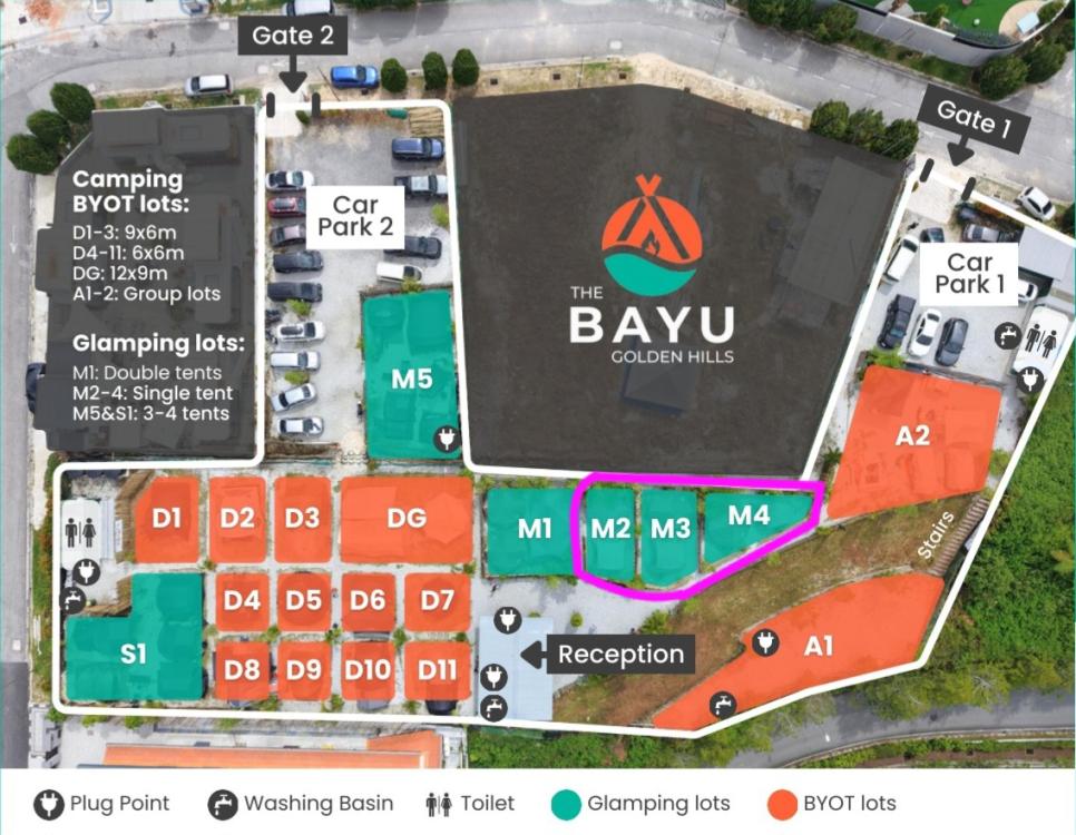 Mooncrest Glamping (Up To 4 Pax) at The Bayu Golden Hills