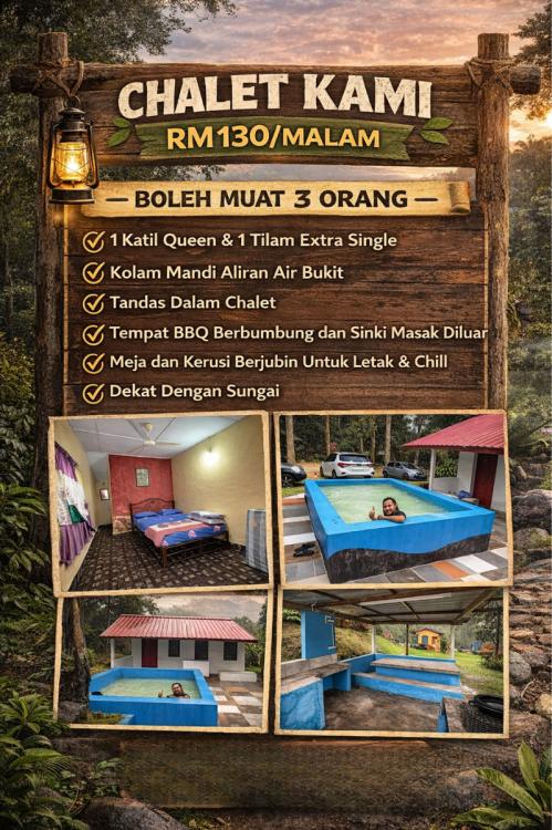 Chalet Kolam at Asli Adventure Base Camp (AABC)