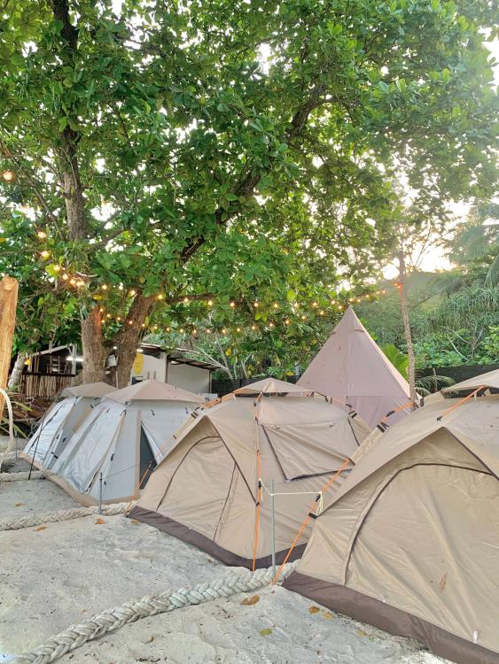 1 Man Tent at Cabana Campsite Perhentian